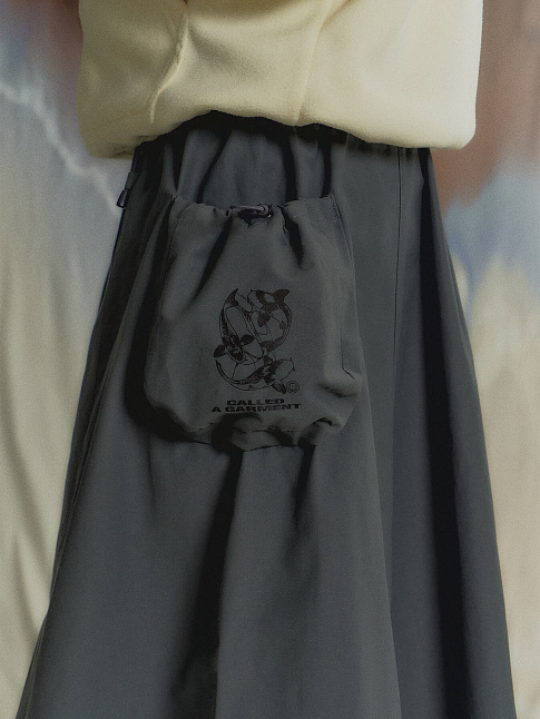 Юбка NIWA (размер S, цвет Темно-серый)