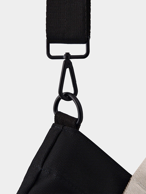 Тоут из канваса (размер one size, цвет Черный)