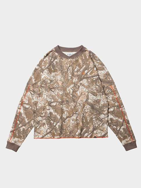 Лонгслив SUSHI CAMO HENLEY (размер M, цвет Бежевый)