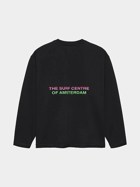 Лонгслив SURF CENTRE (размер XL, цвет Черный)
