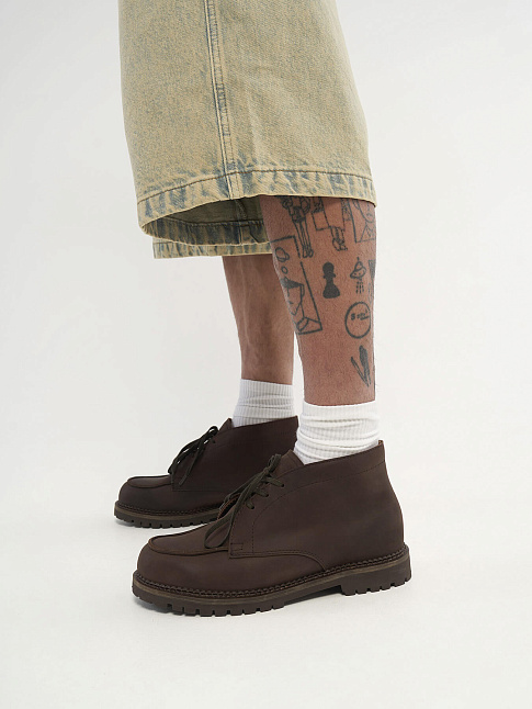 Ботинки FLANEUR (размер 43, цвет Коричневый)