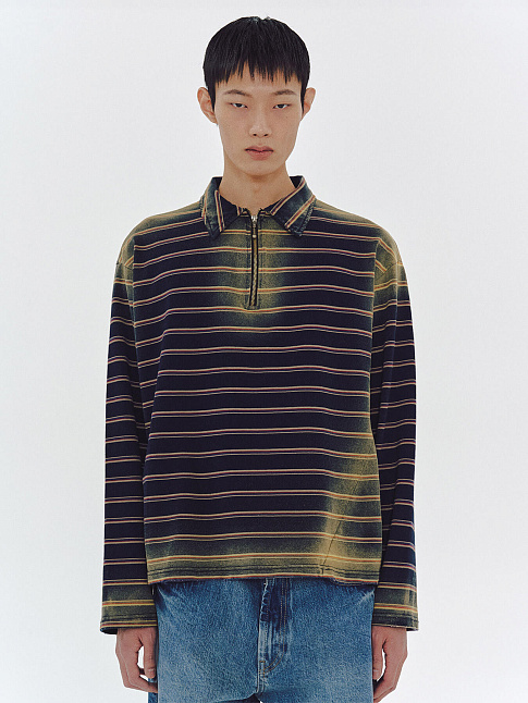 Лонгслив BOHO POLO (размер L, цвет Бежевый)