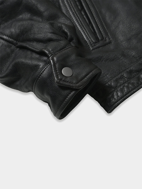 Куртка DESTROYED COWHIDE (размер M, цвет Черный)