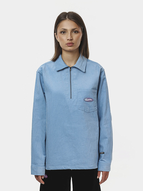 Рубашка VELVET (размер S, цвет Голубой)