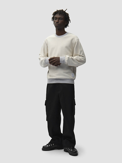 Свитшот REVERSIBLE LABEL (размер M, цвет Серый)