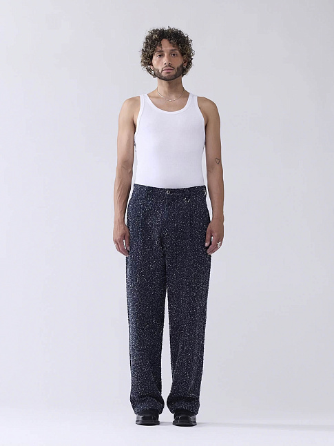 Брюки SPRAY REWORKED (размер 34, цвет Синий)