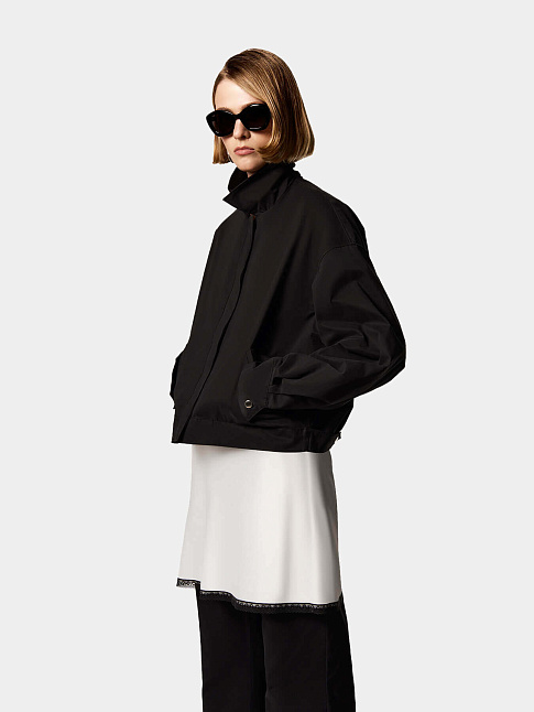 Бомбер (размер XL, цвет Черный)