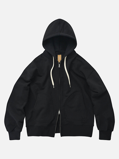 Худи OG HEAVYWEIGHT ZIPUP PARKA (размер L, цвет Черный)