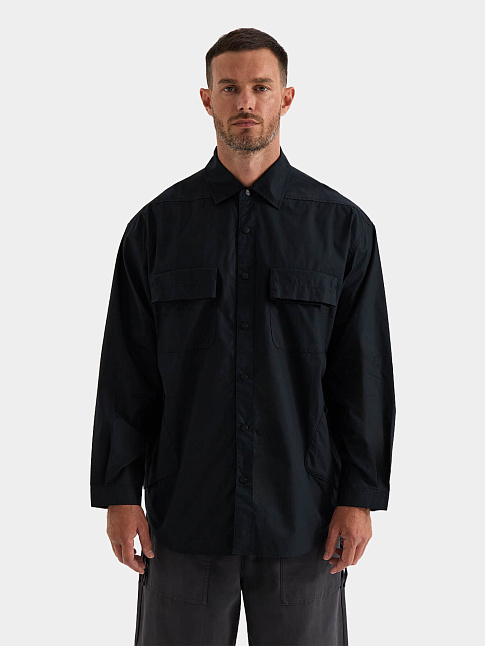 Рубашка ANTI-OFFICE (размер 46, цвет Черный)