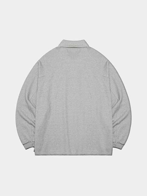 Свитшот WING COLLAR INCISION (размер one size, цвет Серый)