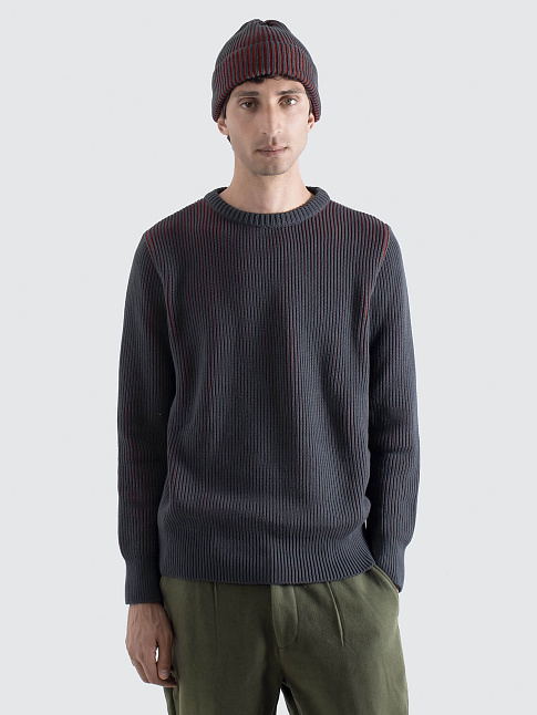 Свитер HAMISH RIBBED (размер M, цвет Серый)