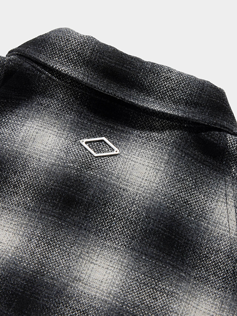 Рубашка RELAXED CHECKED (размер XL, цвет Черный)