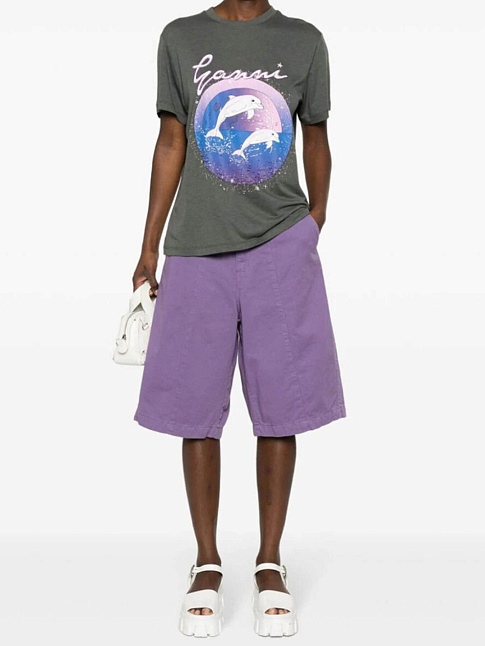 Шорты BOMB COULOTTE (размер S, цвет Сиреневый)