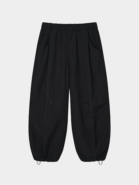 Брюки PERKY BUTTON KNEE WIDE (размер one size, цвет Черный)