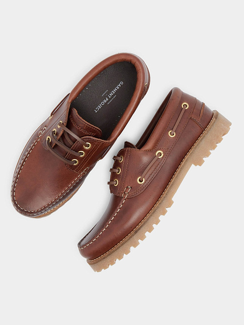 Трексайдеры OLLIE BOAT SHOE (размер 43, цвет Коричневый)