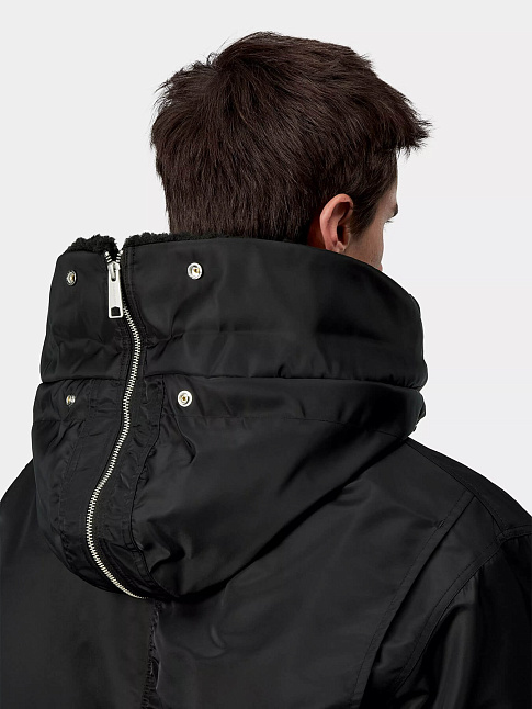 Бомбер HD OLTERA (размер XL, цвет Черный)