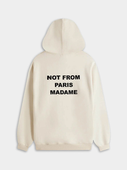 Худи SLOGAN (размер XL, цвет Бежевый)