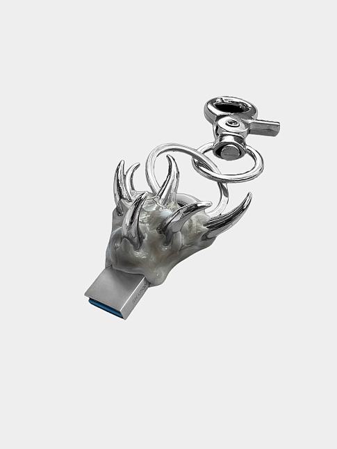 USB флешка (размер one size, цвет Серый)
