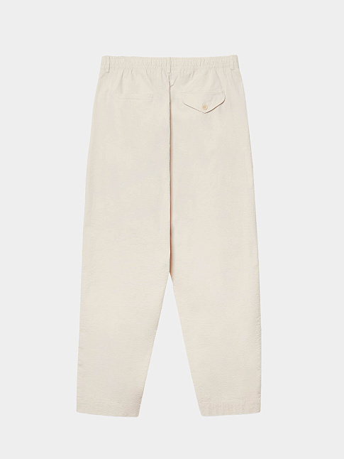 Брюки LOOSE SEERSUCKER (размер 44, цвет Бежевый)