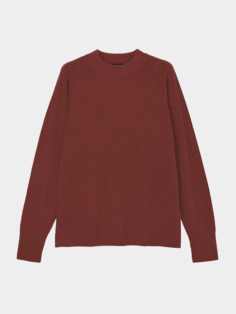 Свитшот MESH PILE (размер M, цвет Темно-красный)