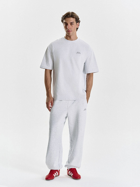 Футболка LOGO DE BASE 02 (размер L, цвет Серый)