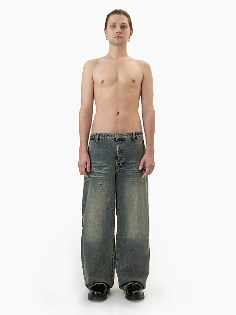 Джинсы BJEANS03 (размер L, цвет Синий)