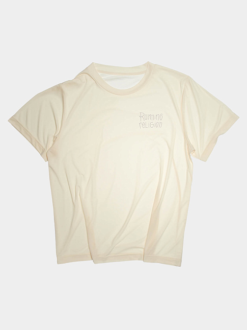 Футболка STONE LOGO FAST DRY (размер M, цвет Бежевый)