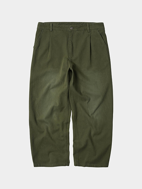 Брюки WASHED COTTON ONE (размер L, цвет OLIVE)