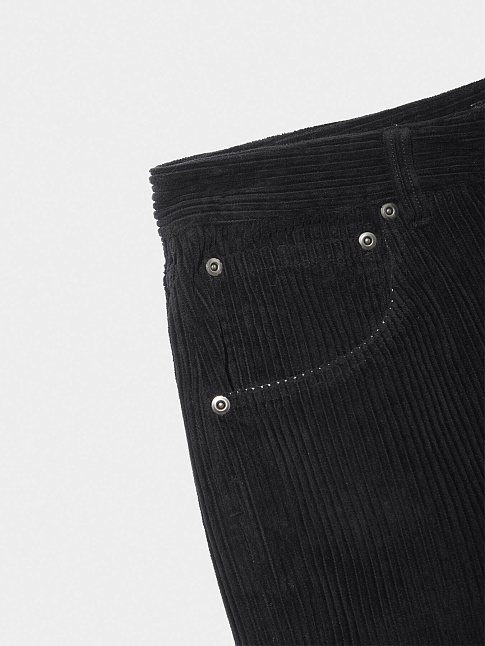 Брюки BIAS CUT CORDUROY (размер L, цвет Темно-серый)