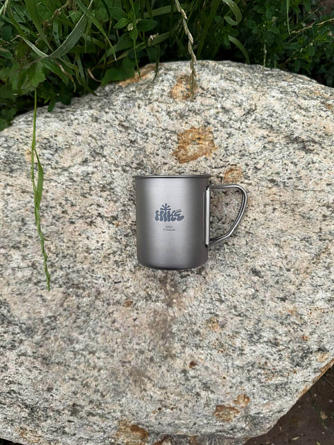 Кружка титановая 300мл (размер one size, цвет Серый)