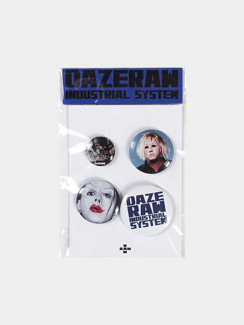 Значки INDUSTRIAL SYSTEM (размер one size, цвет Синий)
