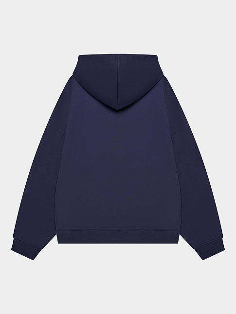 Худи LOGO DE BASE 04 (размер L, цвет Синий)