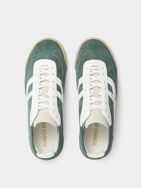 Кеды KITE SUEDE JADE (размер 40, цвет Зеленый)