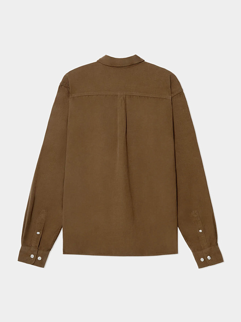 Рубашка CORDUROY BOXY (размер XL, цвет Коричневый)