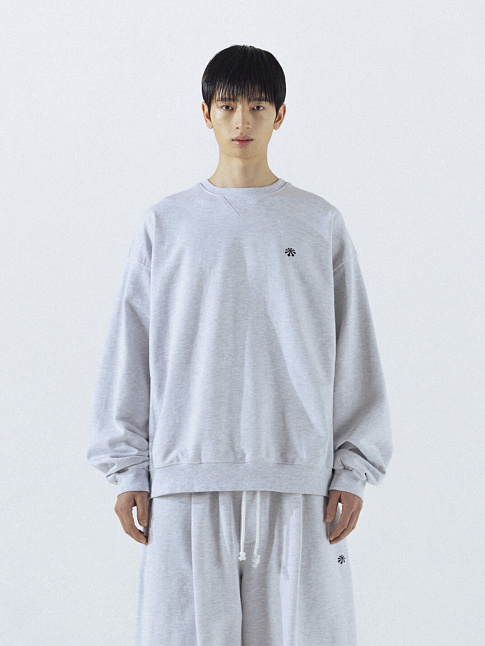 Свитшот STEADY (размер L, цвет Светло-серый)