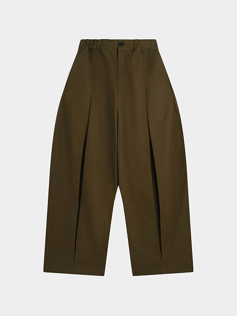 Брюки BOX PLEAT (размер XL, цвет Хаки)