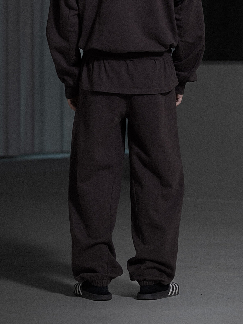 Брюки REGULAR (размер XL, цвет Темно-коричневый)