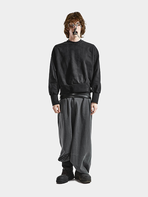 Свитшот PERFECT VINTAGE (размер L, цвет Черный)