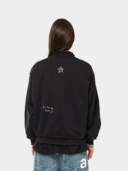 Джемпер AYWA OGNI GIORNO ZIP UP (размер S-M, цвет Черный)