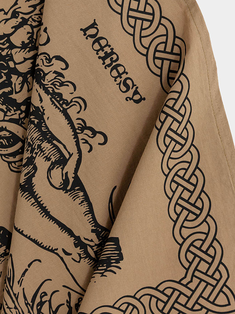 Шарф SIN (размер one size, цвет Коричневый)