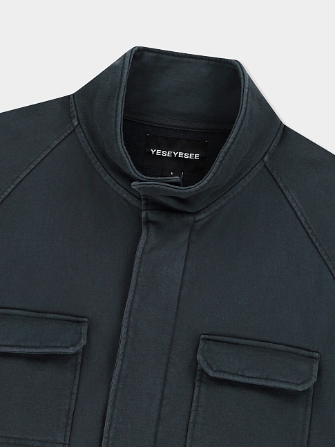 Куртка Y.E.S ZIP SWEAT (размер XL, цвет Темно-серый)