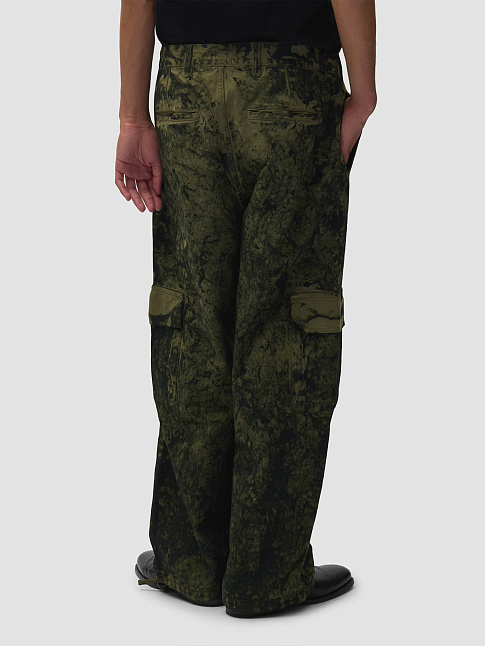 Брюки ALL OVER PAINT CARGO (размер 30, цвет Зеленый)