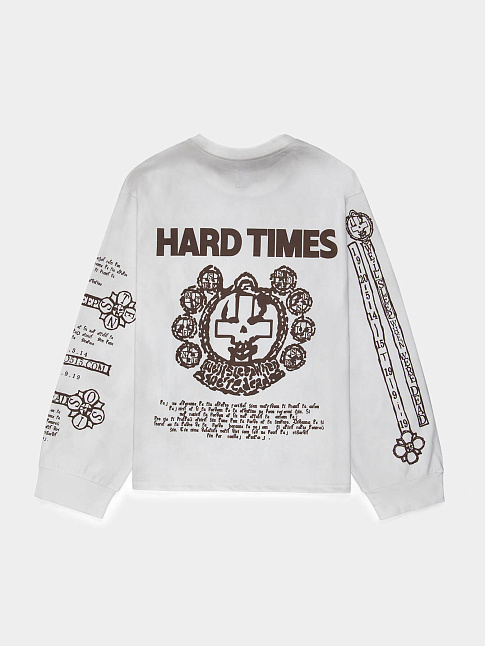 Лонгслив HARD TIMES 2 (размер L, цвет Белый)