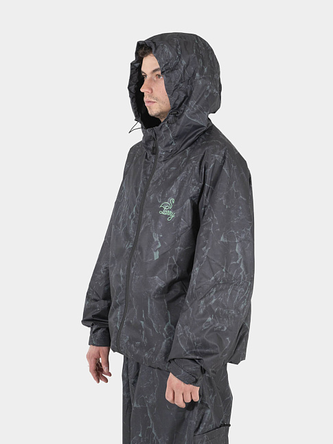 Куртка MEMBRANE 10K/10K (размер S, цвет Черный-Зеленый)