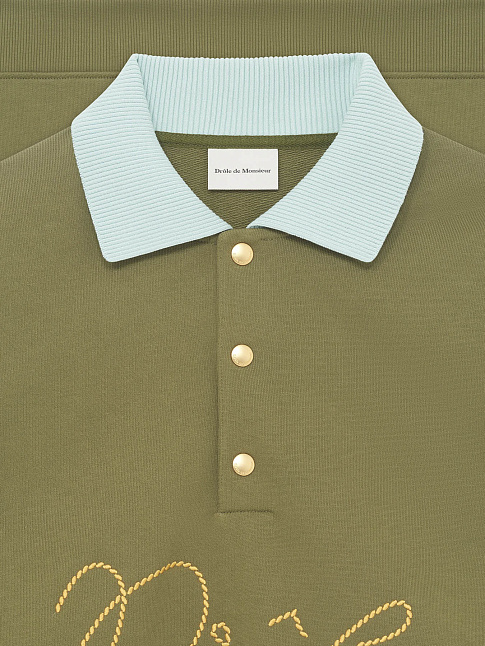 Свитшот DROLE TRESSES (размер XL, цвет Светло-зеленый)