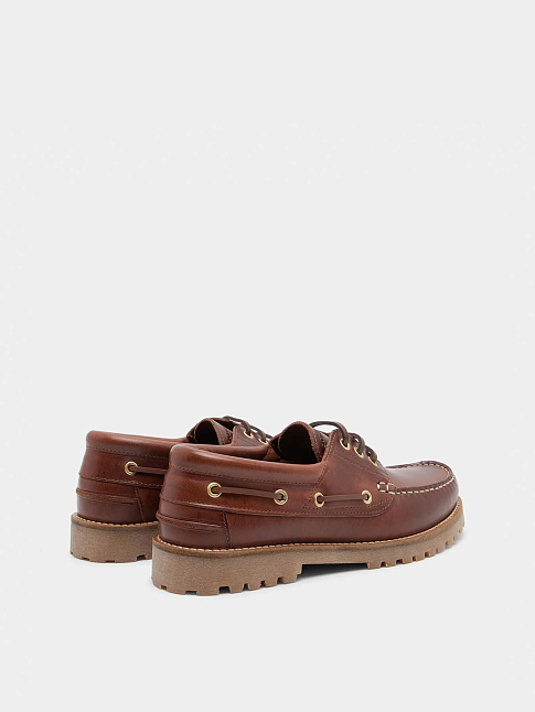 Трексайдеры OLLIE BOAT SHOE (размер 41, цвет Коричневый)
