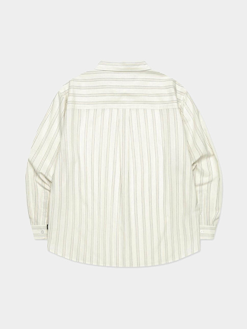 Рубашка NEW CLASSIC LOGO SHEER (размер S, цвет Бежевый)