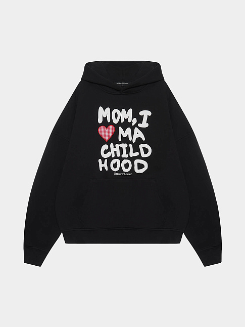 Худи DESOLE MAMAN (размер XL, цвет Черный)
