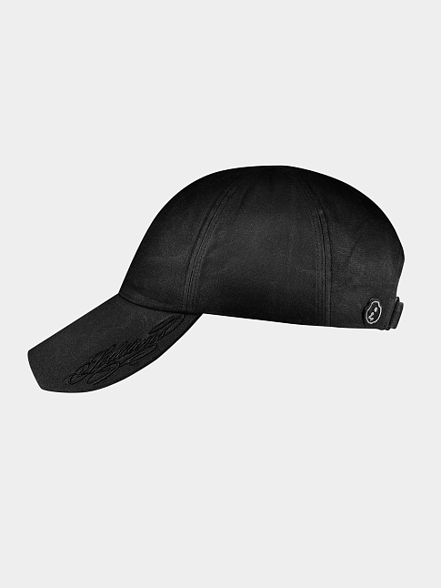Кепка BRIM CUT WAXED CANVAS (размер one size, цвет Черный)