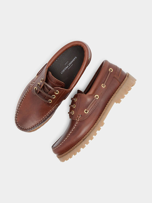 Трексайдеры OLLIE BOAT SHOE (размер 41, цвет Коричневый)